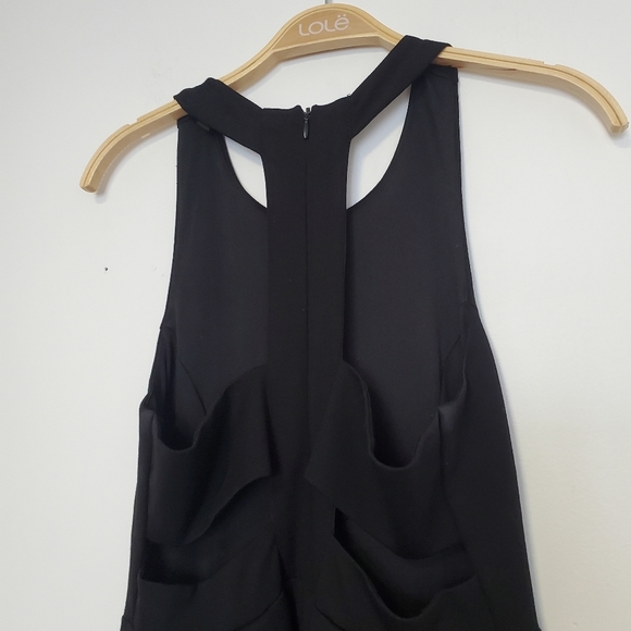 Lulu's Cutout and About Black Skater Dress - Picture 5 of 10